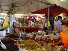 Le marché de Saint-Tropez